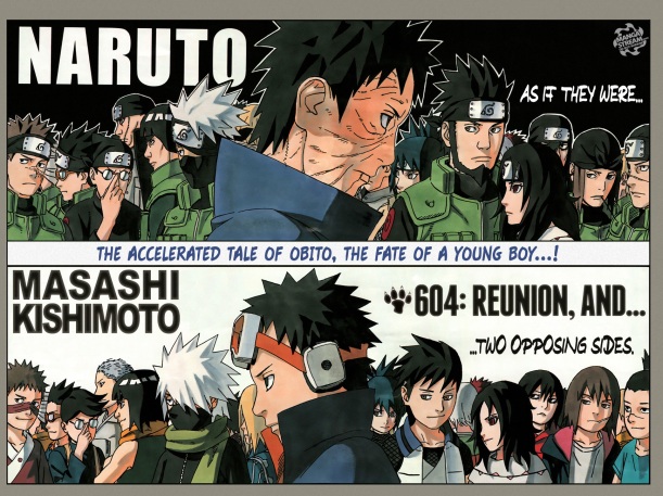 Naruto Chapter 604 - Uchiha Obito