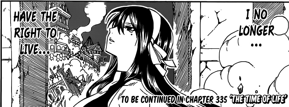 Fairy Tail Chapter 330 340 To Be Alive 12dimension