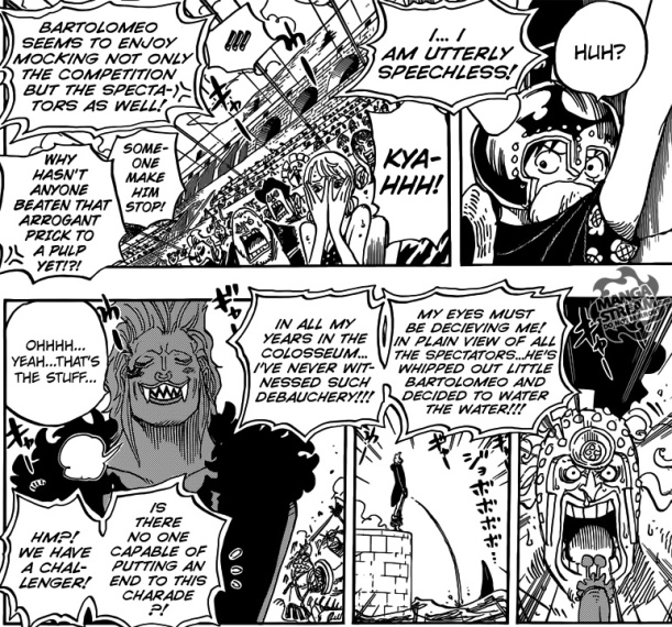 One Piece chapter 708 - Bartolomeo