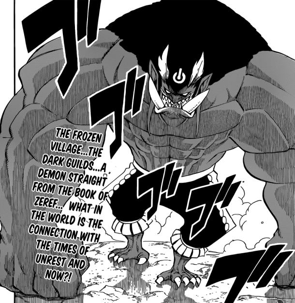 Fairy Tail chapter 349 - The demon Doriarte