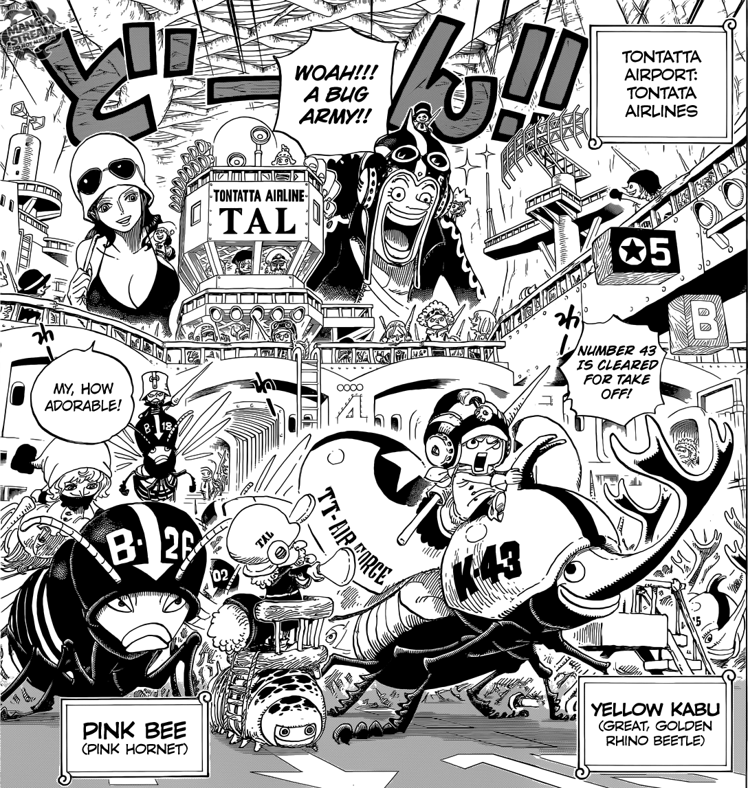 One Piece Chapter 718 The Land Of Dwarves 12dimension