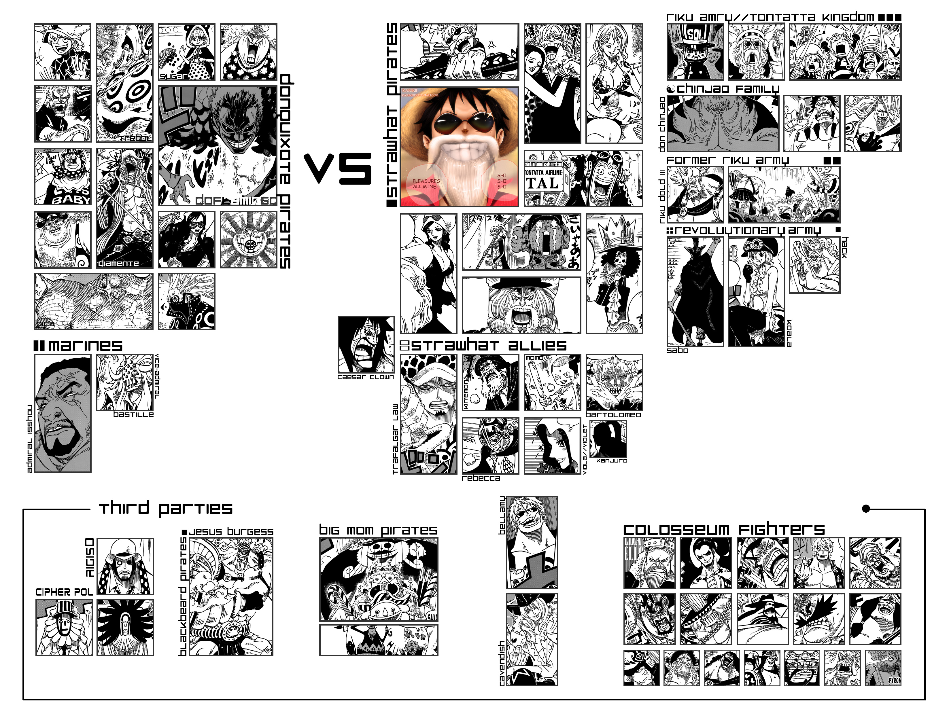 One Piece Dressrosa Players 12dimension