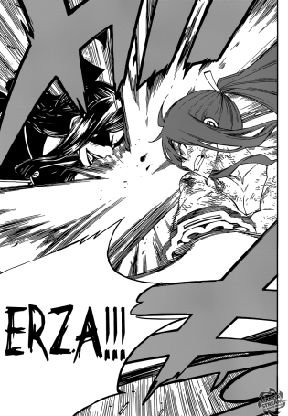 Fairy Tail chapter 386 - Erza and Minerva 2