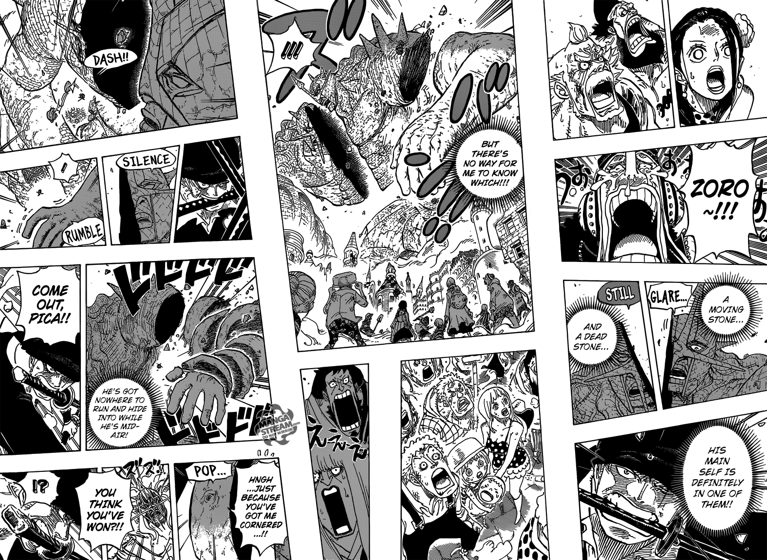 One Piece Chapter 778 Pica Reveals Himself 12dimension
