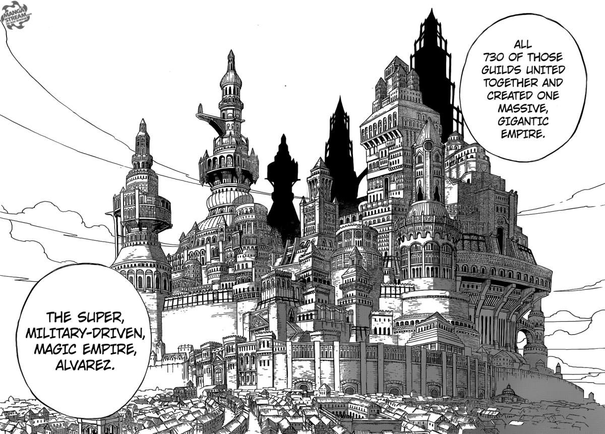 Fairy Tail chapter 439 - The Albareth Empire