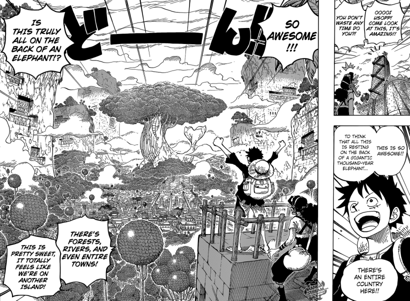 One Piece chapter 804 - Zou