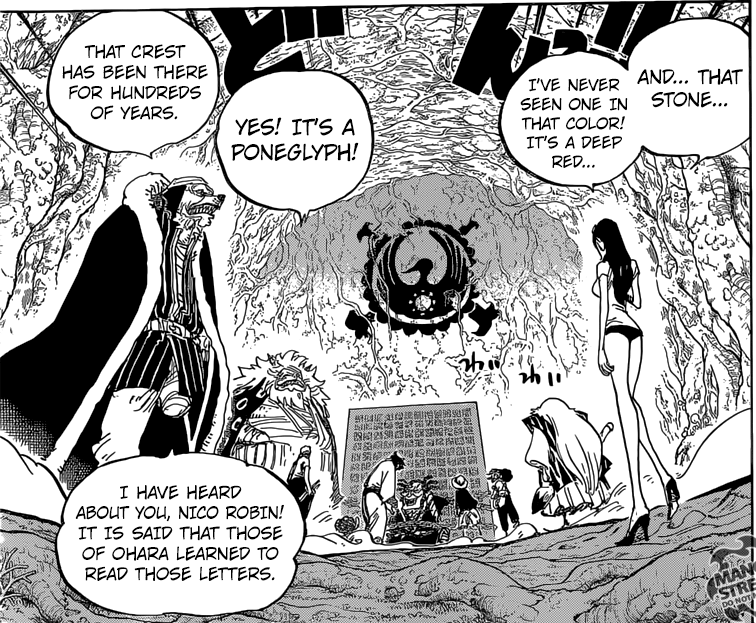 One Piece chapter 817 - A new Poneglyph