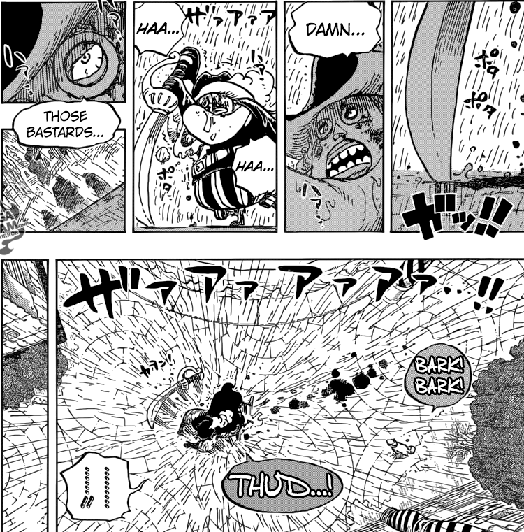 One Piece Chapter 856 Bobbin Shot 12dimension