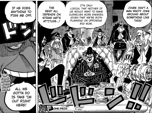 One Piece Chapter 857 - An unlikely alliance