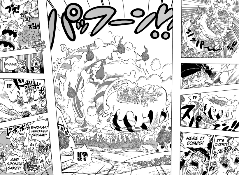 One Piece Chapter 872 The Fall Of Wholecake Chateau 12dimension