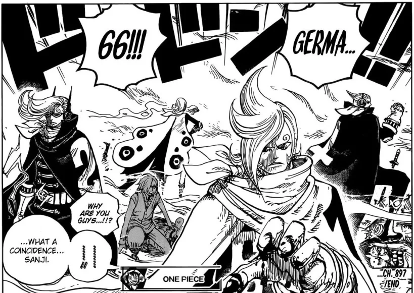 One Piece Chapter 7 The Germa 66 Arrives 12dimension