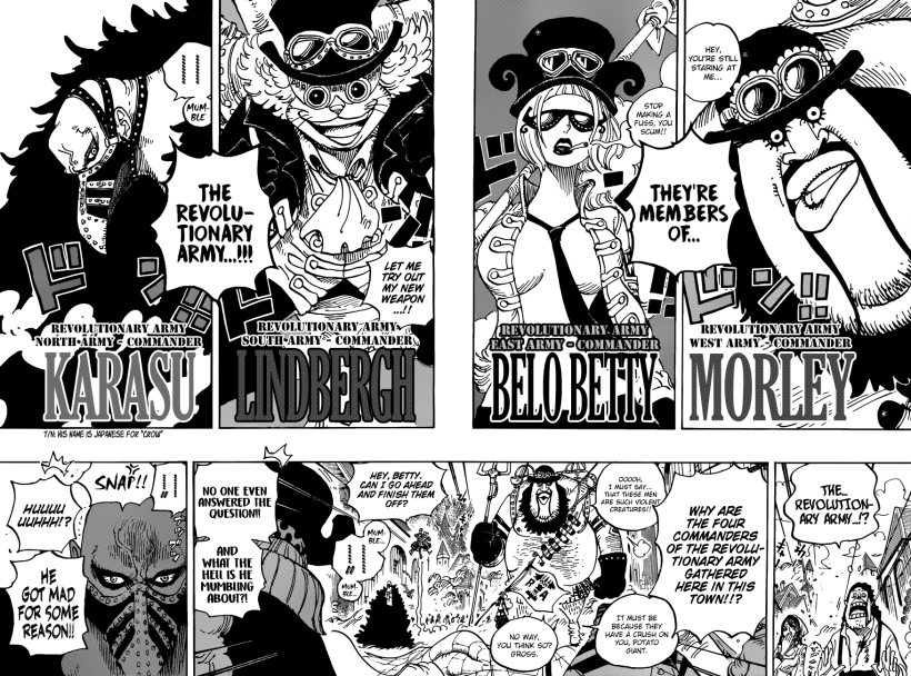 One Piece chapter 904 - The Executives of the Revolutionary Army