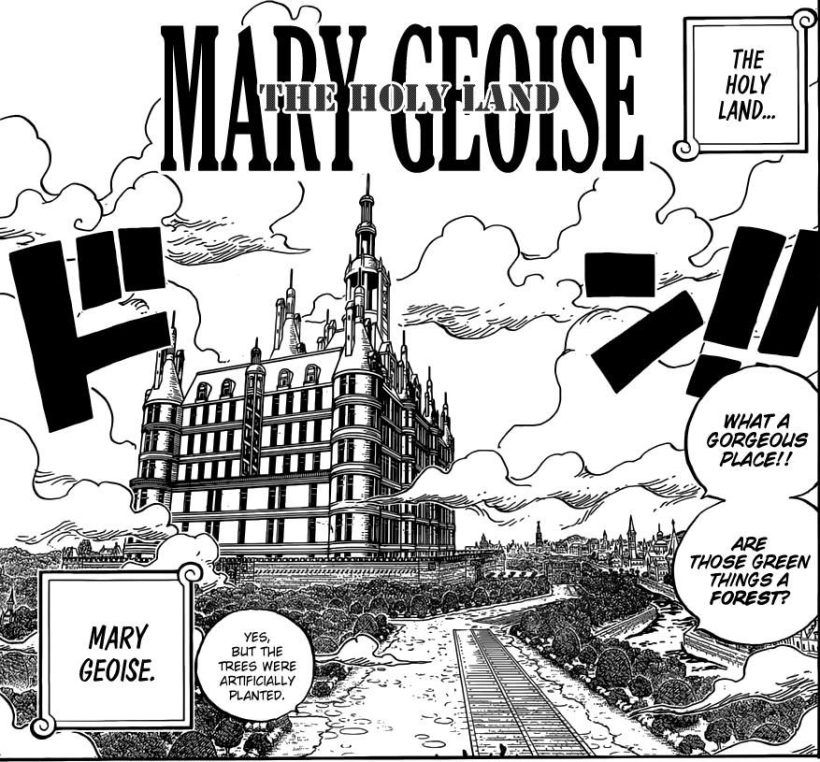 One Piece chapter 906 - Marie Geoise