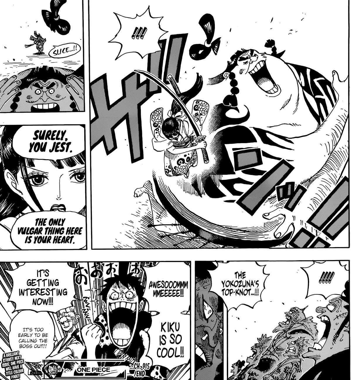 One Piece chapter 915 - Kiku