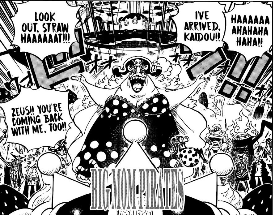 One Piece Chapter 930 Big Mom Arrives In Wano Kuni 12dimension