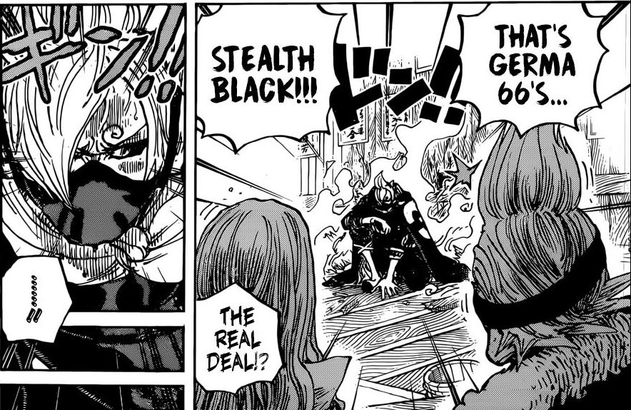 One Piece Chapter 936 Hawkins And Drake React To Stealth Black 12dimension