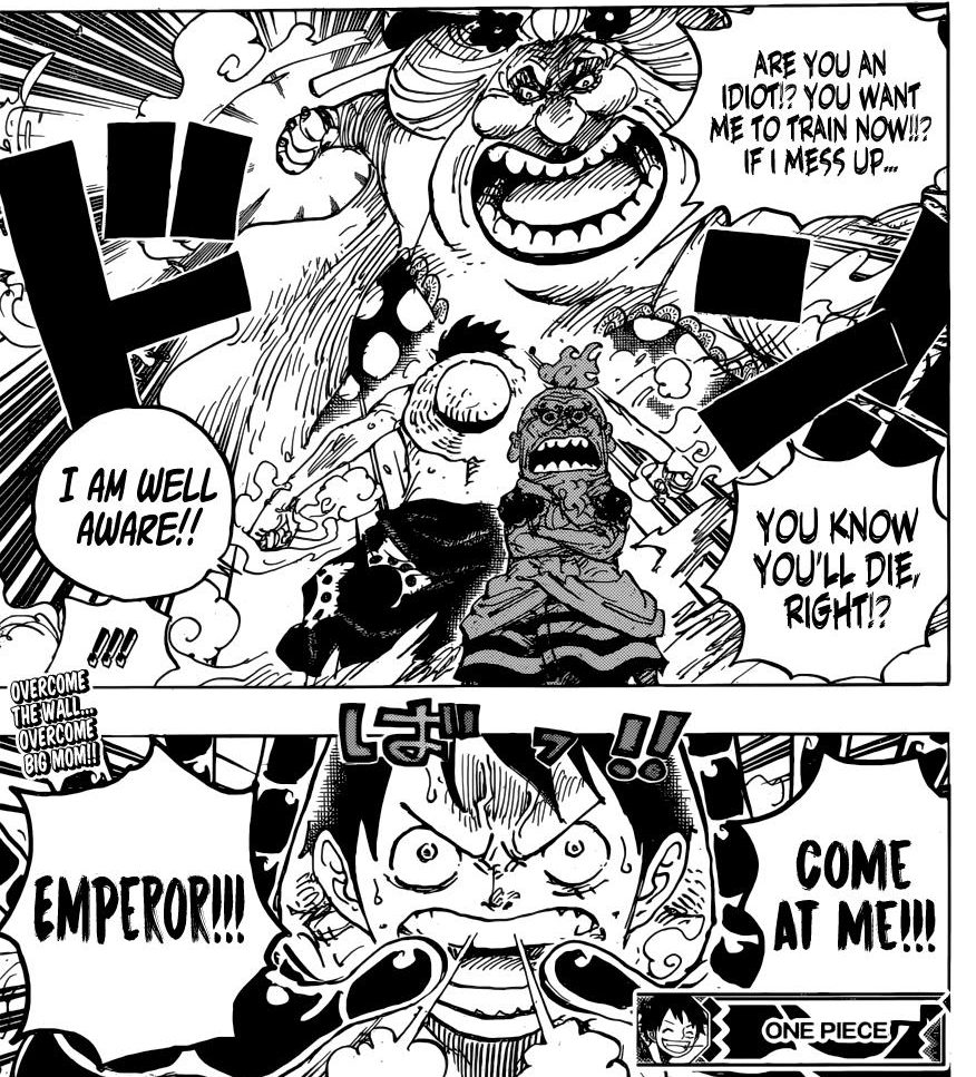 One Piece Chapter 946 The Great Wall Of Big Mom 12dimension