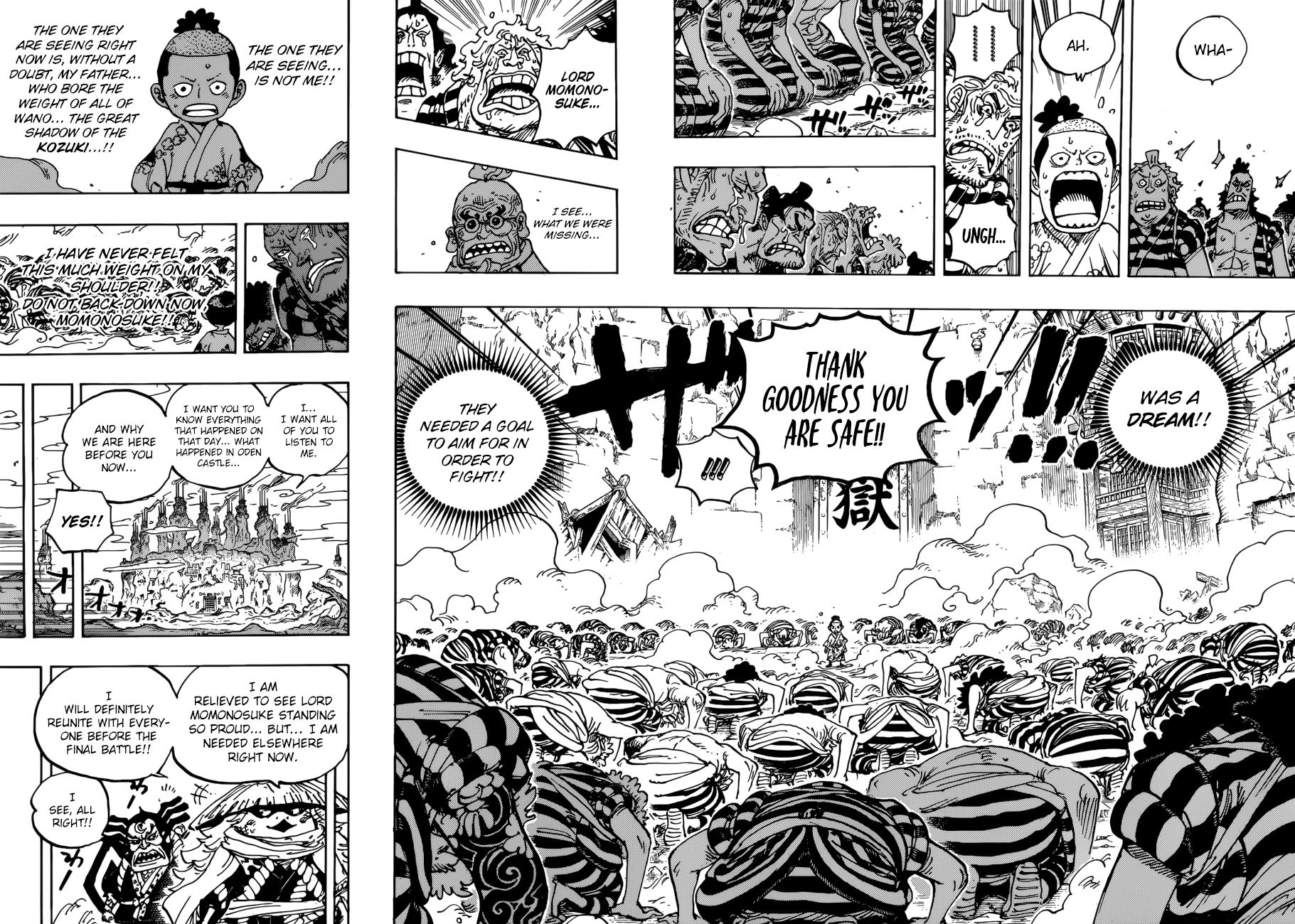 One Piece Chapter 950 The Heir To Wano Kuni 12dimension