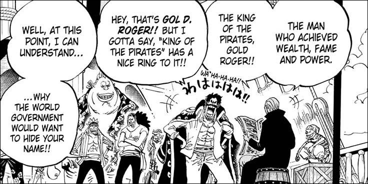 Gold D. Roger one piece pirate king  One piece drawing, One piece comic,  Manga anime one piece