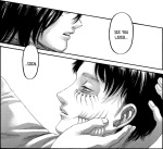 Shingeki no Kyojin chapter 138 - Mikasa farewells Eren