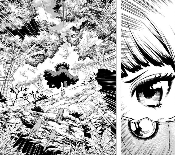 Dr. Stone chapter 196 - Suika resolves to spend however long it will take to revive her friends