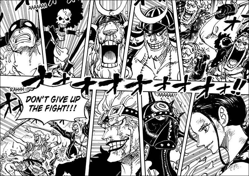 One Piece Chapter 1015 Continue The Fight 12dimension