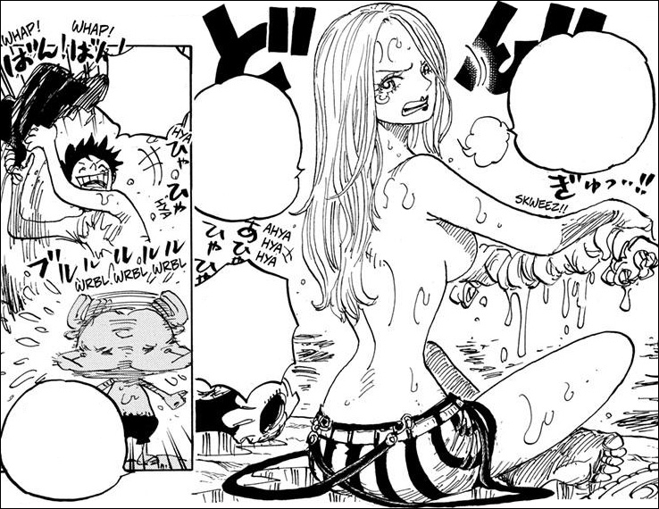 One Piece Chapter 1061 - Luffy and Bonney meet